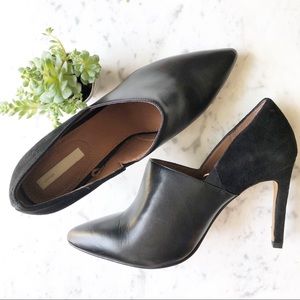 H&M Leather and Suede Heels SZ 8